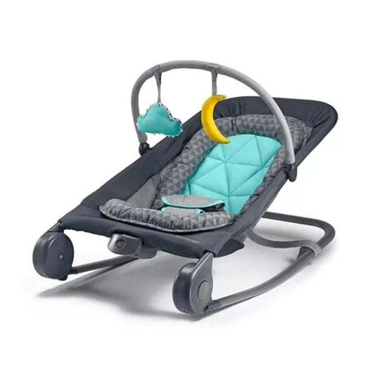 Infant 2-in-1 Bouncer & Rocker Duo Portable for Babies Heather Gray - Summer